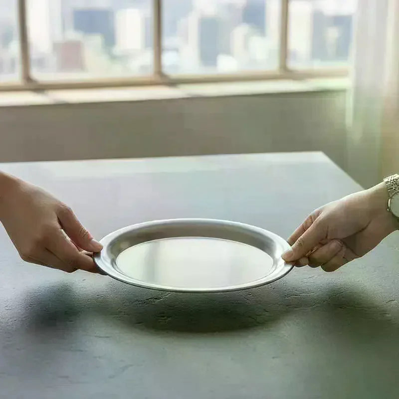 Stainless Steel Oval Serving Plate | Fish, Dessert & Party Dish Oval Serving Plate QXL