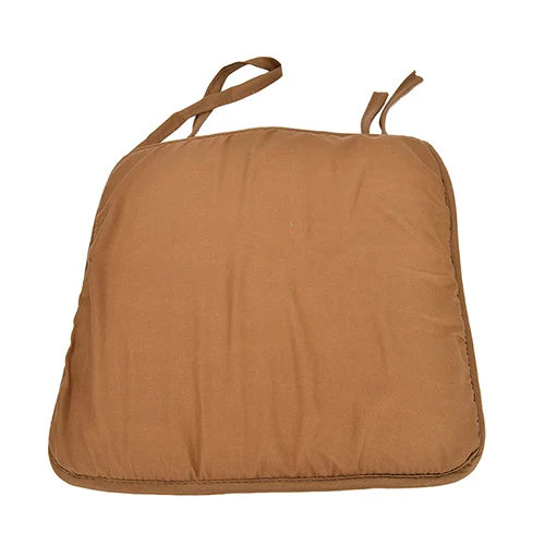 Cotton Blend Chair Seat Cushion 40x40cm | 7 Colors Tie-On Chair Seat Cushion QXL