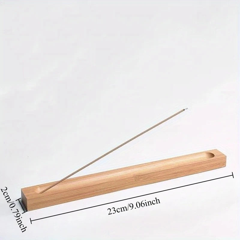 Wood Incense Stick & Coil Holder | Wooden Burner Home Decor Incense Holder QXL