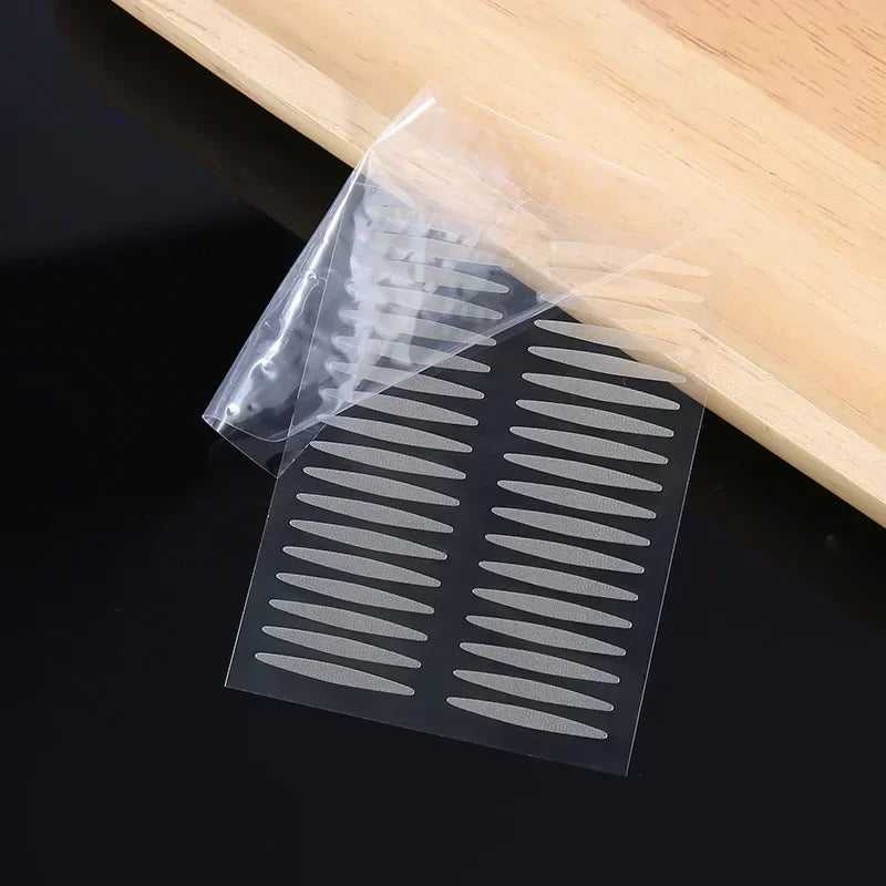 10-Sheet Double Eyelid Tape Stickers | Clear Lace Fold Eyelid Tape Stickers QXL