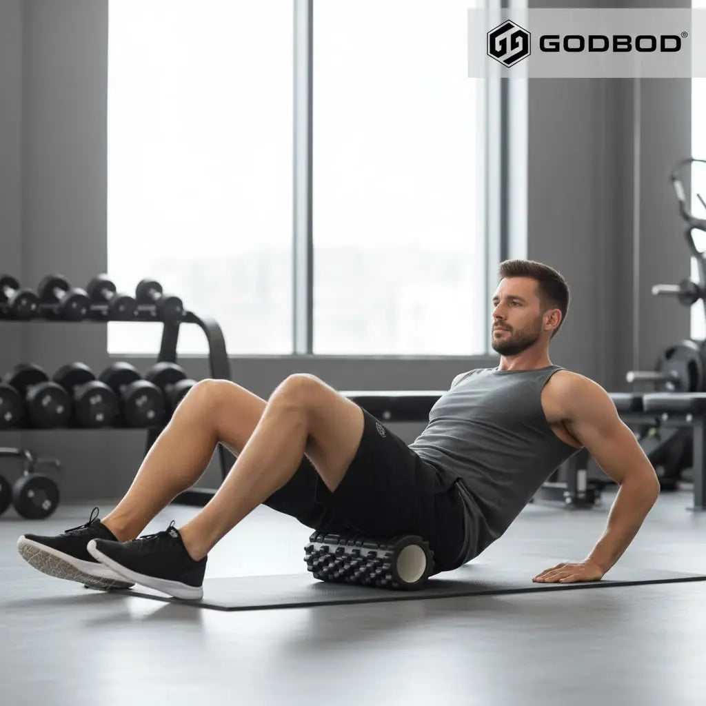 Lightweight Hollow Yoga Foam Roller | Fascia Body Massage Yoga Foam Roller QXL