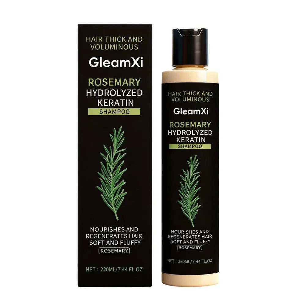 220ml Rosemary & Keratin Shampoo – Oil Control & Nourishment Keratin Shampoo QXL 1PC
