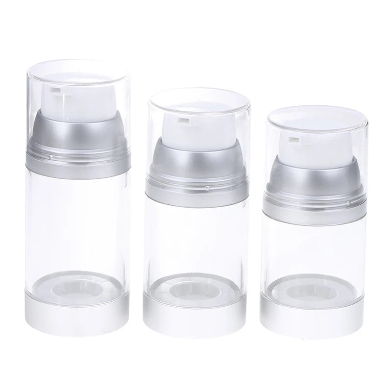 Airless Pump Jar 100/120/150ml | Refillable Travel Container Airless Pump Jar QXL