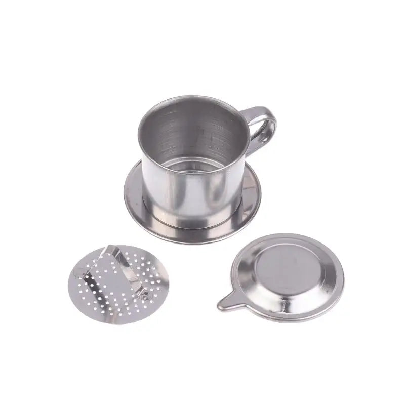Stainless Steel Vietnamese Coffee Dripper & Filter Cup Coffee Dripper Filter QXL 2
