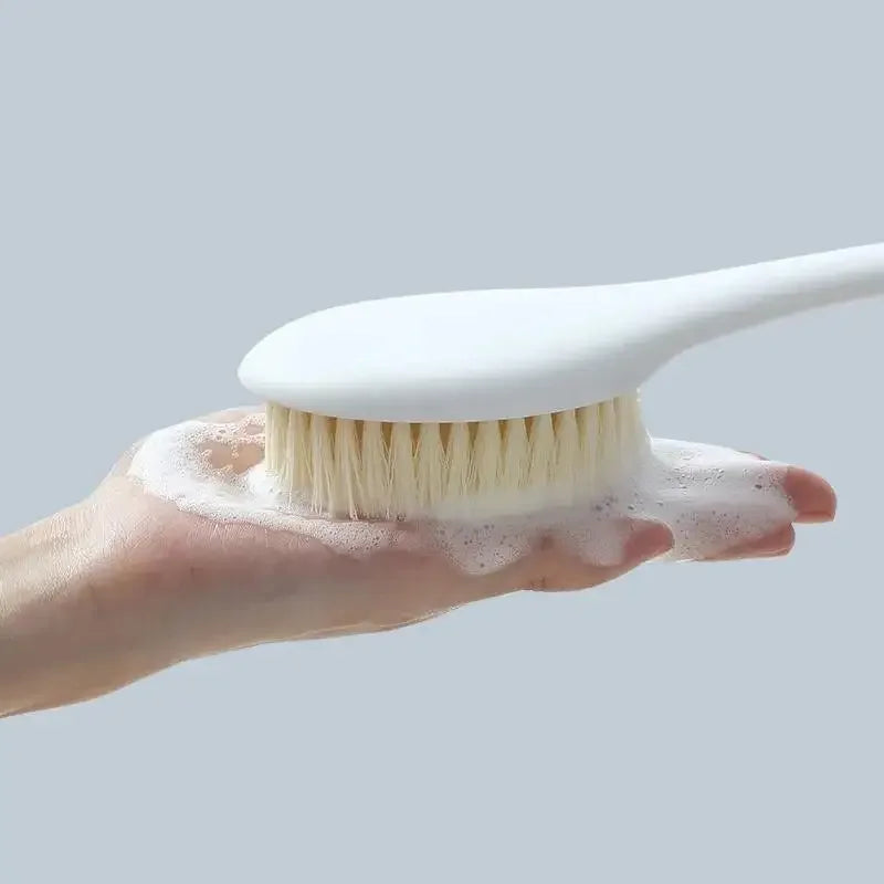 Long Handle Nylon Bristle Back Scrub Brush for Shower Bath Scrub Brush QXL