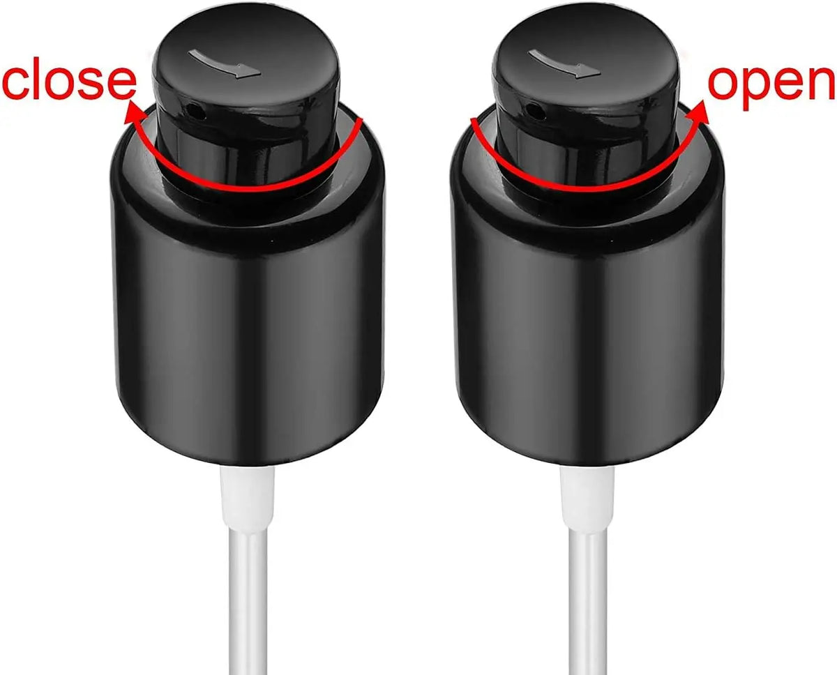 2-Pack Leak-Proof Foundation Pump Cap | 30ml Dispenser Tool Foundation Pump Cap QXL