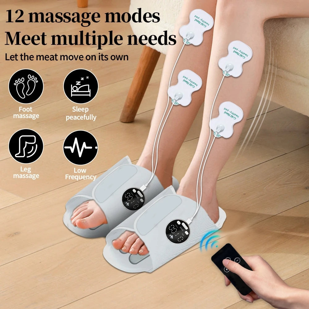 Smart EMS & TENS Foot Massager | Home Spa Recovery Device EMS Foot Massager QXL