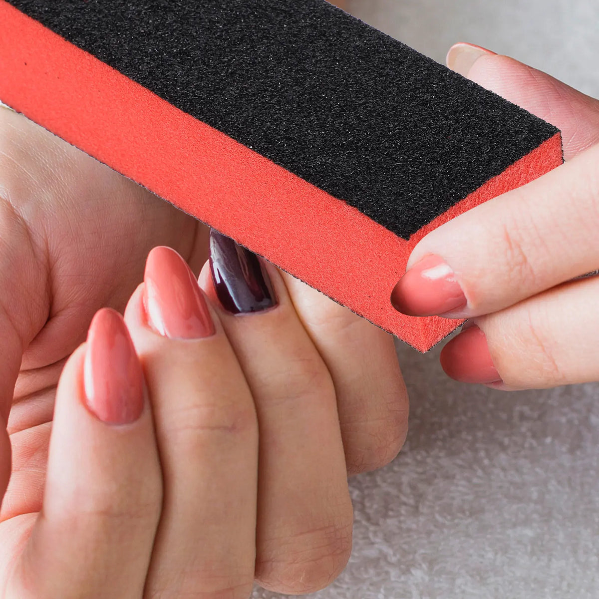 10-Pack 4-Way Nail Buffer Blocks | Sponge Polishing Manicure Set Nail Buffer Block QXL