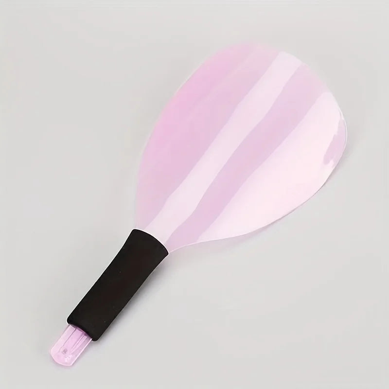 Reusable Haircut Face Shield with Sponge Handle | Salon Use Salon Face Shield QXL pink