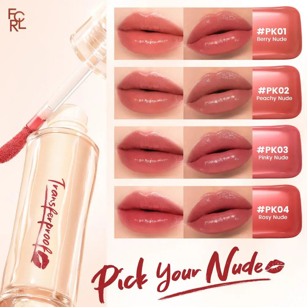 Glazed Shine Liquid Lipstick – Waterproof & Long-Lasting Liquid Lipstick QXL