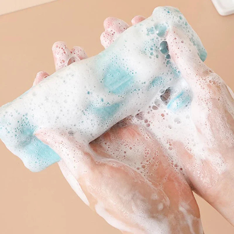 Foaming Soap Mesh Bag | Bubble Net for Shower, Bath & Baby Soap Mesh Bag QXL