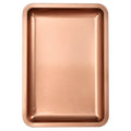 Stainless Steel Nail Art Tray | Polish & False Nail Organizer Nail Art Storage Tray QXL Rose Gold
