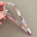 Acetate U-Shaped Hair Stick | Elegant Bun Fork for Women Hair Stick Fork QXL E