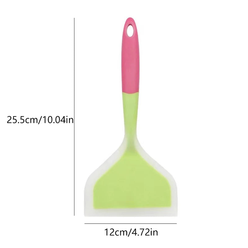 Silicone Spatula Wide Pancake Turner & Egg Flipper Silicone Spatula QXL