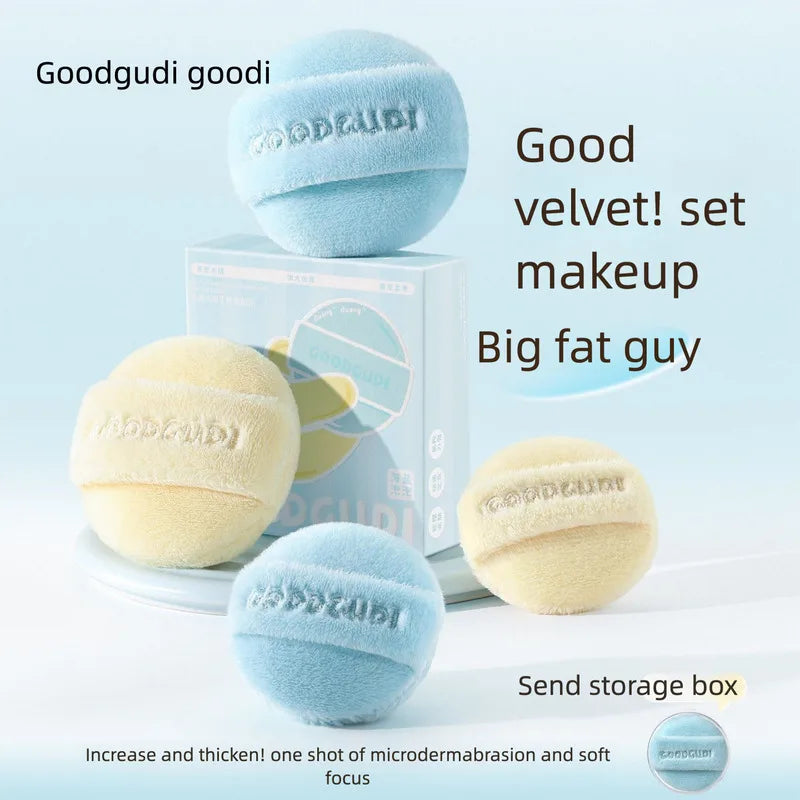 Double-Sided Loose Powder Puff | Thick Soft Setting Puff Loose Powder Puff QXL