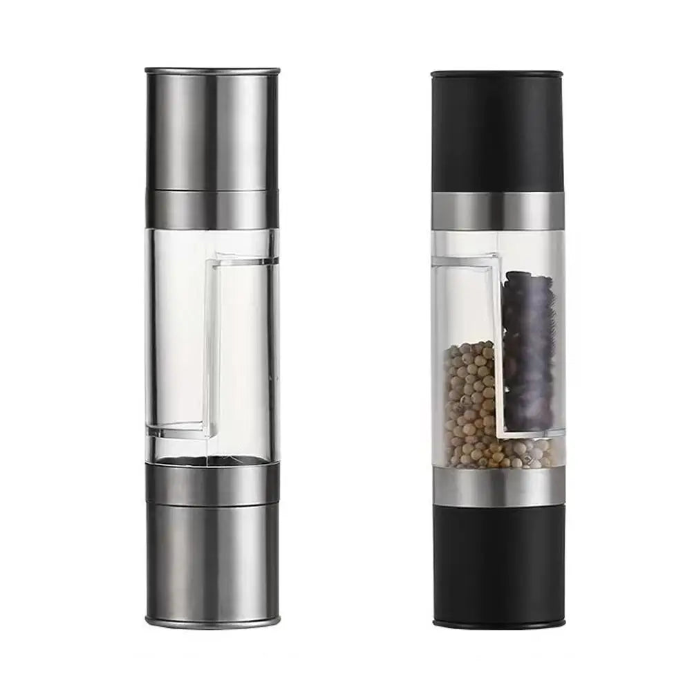 2-in-1 Salt & Pepper Grinder | Adjustable Ceramic Mill Spice Grinder QXL