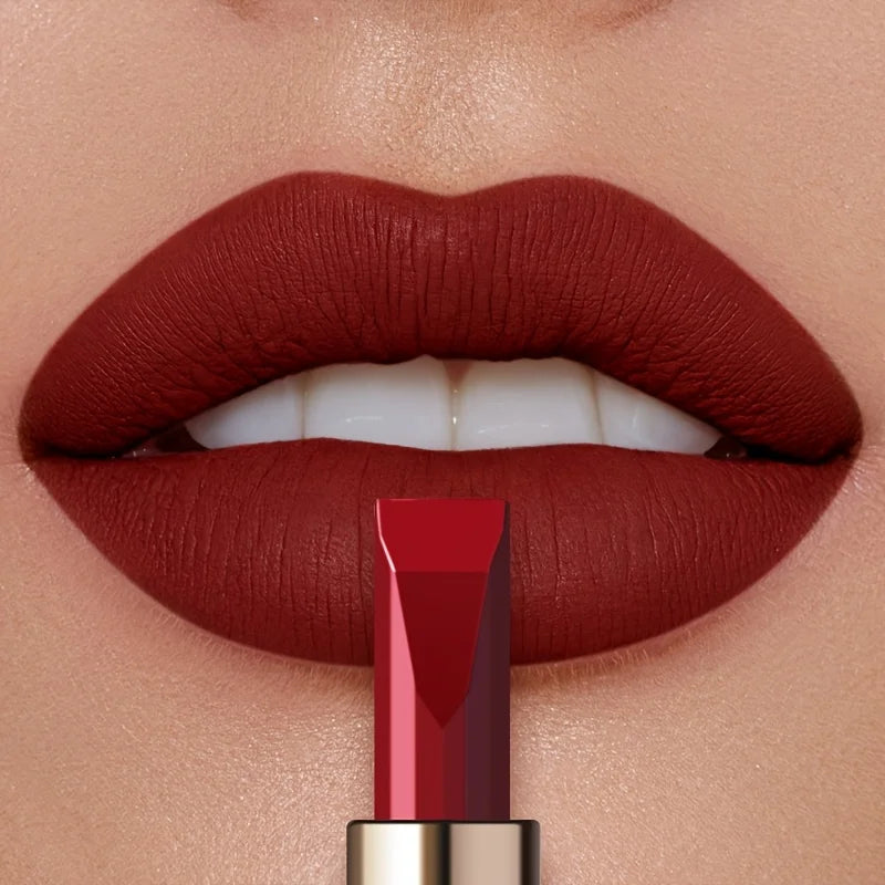 Velvet Matte Lipstick | Waterproof Long-Lasting Lip Color Matte Lipstick QXL