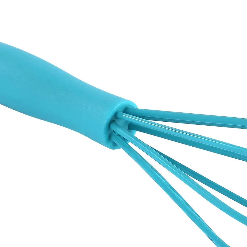 Silicone Handheld Egg Whisk | Portable Mixer & Frother Silicone Egg Whisk QXL