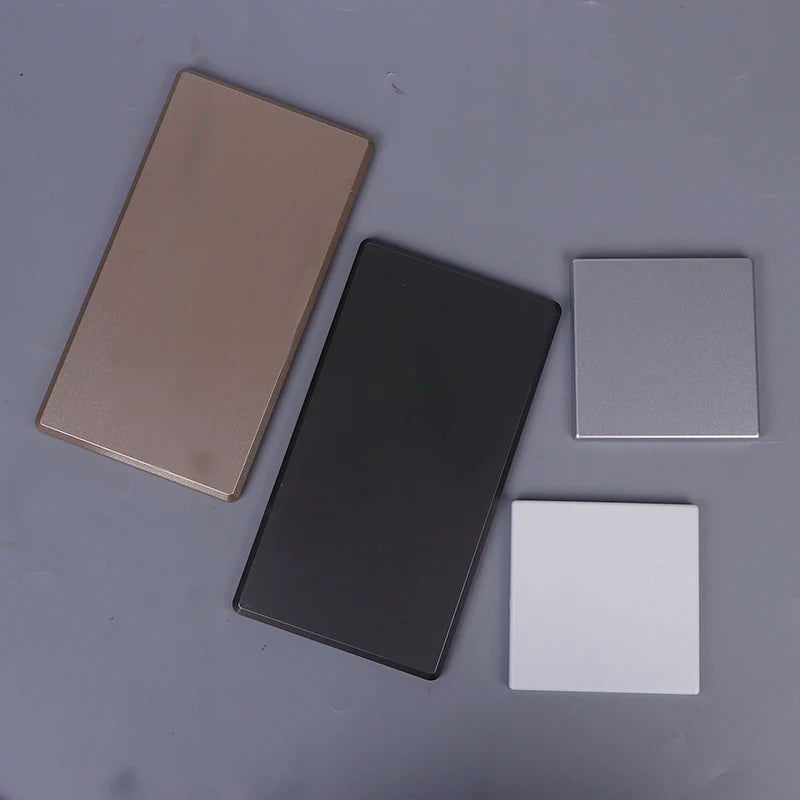 Self-Adhesive Blank Wall Panel Cover | ABS Socket Hole Plate Wall Panel Cover QXL