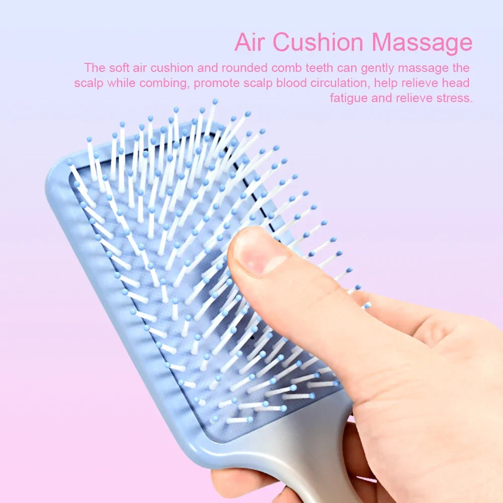 Anti-Static Air Cushion Massage Comb | Detangling Hair Brush Hair Cushion Comb QXL