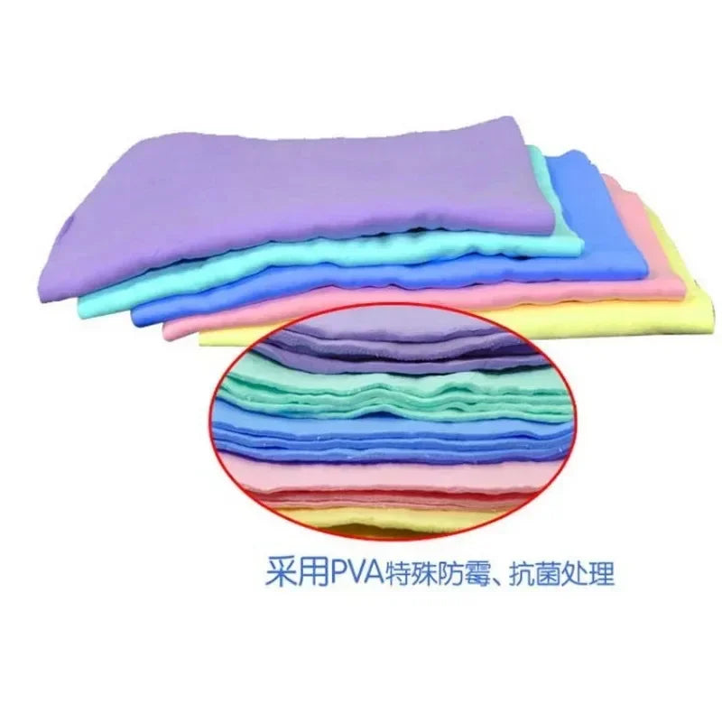 PVA Chamois Car Drying Towel 66×43cm | 1/3/5-Pack Car Drying Towel QXL