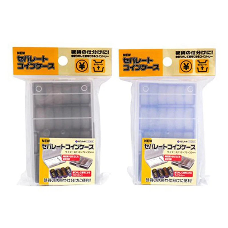 Clear Round Coin Capsule Case | Collector Display & Storage Coin Display Case QXL