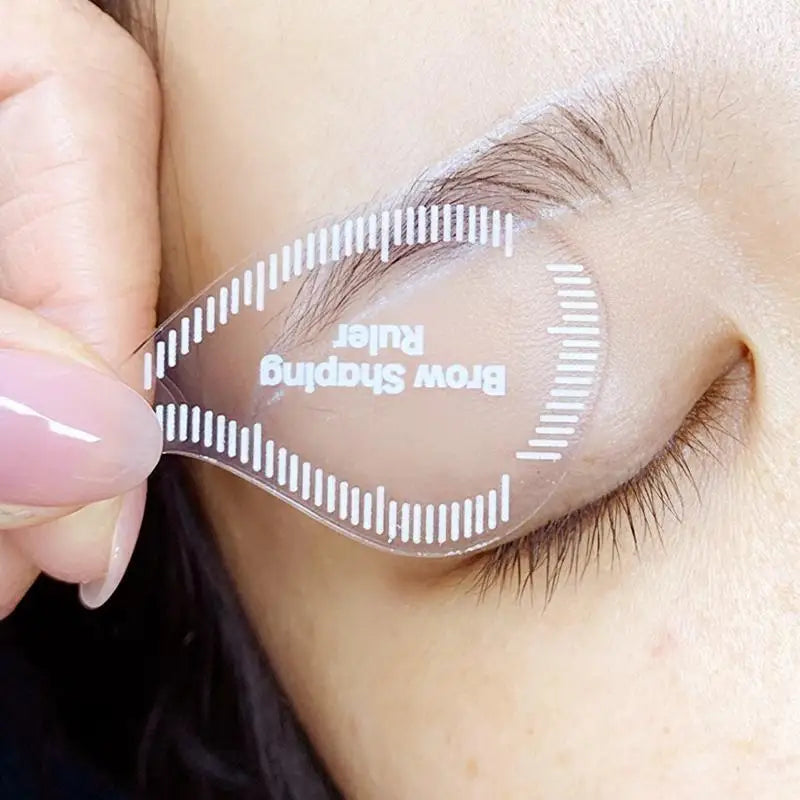 Teardrop Arch Brow Mapping Ruler | PMU Eyebrow Stencil Tool Eyebrow Mapping Tool QXL 1pcs