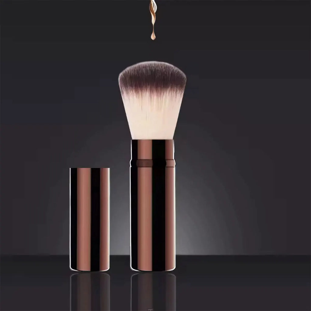 Retractable Kabuki Brush No.23 | Soft Fiber Foundation Brush Kabuki Makeup Brush QXL