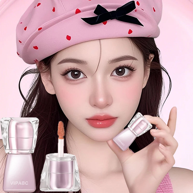 Water Light Crystal Gloss Lip Tint | Hydrating Mirror Finish Lip Gloss Tint QXL