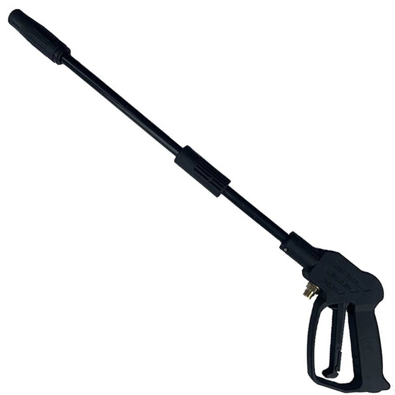 High-Pressure Spray Gun with Multi-Length Lances | Car & Yard Pressure Washer Gun QXL Black