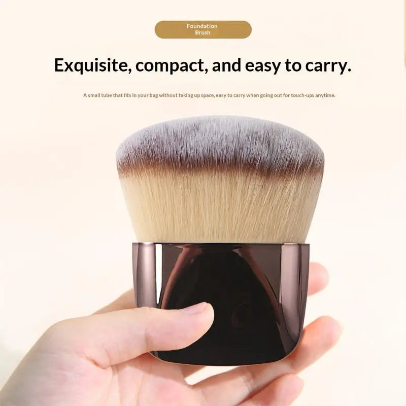 Kabuki Foundation Brush – Soft Synthetic Powder & Blush Brush Kabuki Makeup Brush QXL Default Title