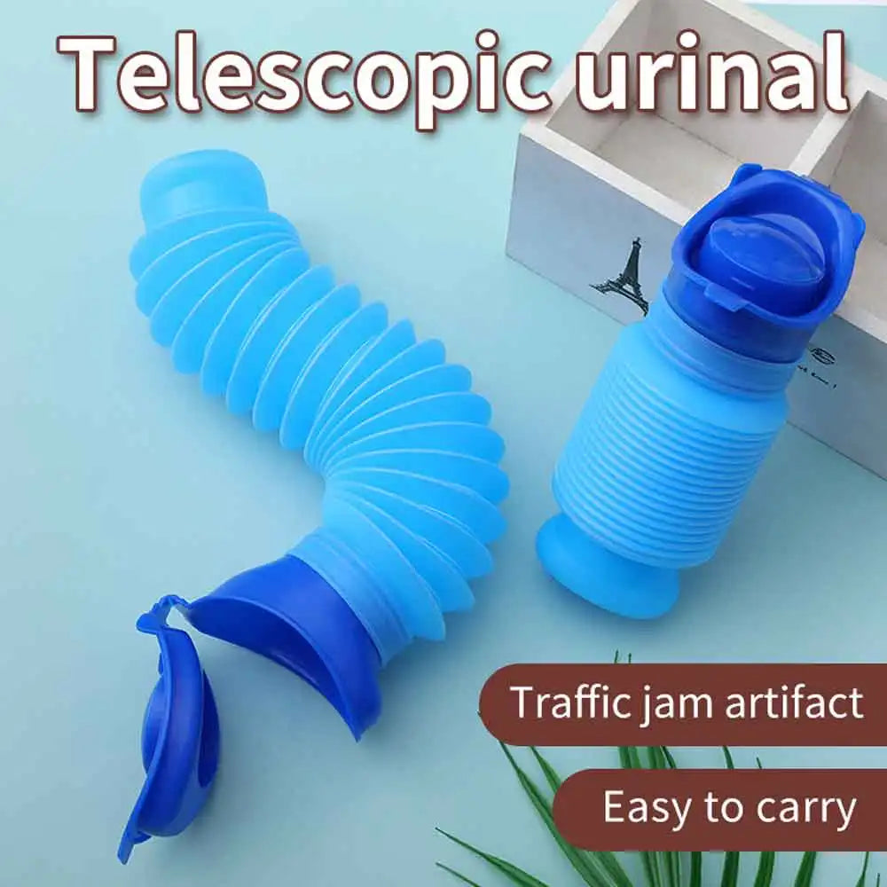 Portable Collapsible Urinal Bottle 750ml – Unisex Travel Portable Travel Urinal QXL