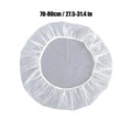 Heavy-Duty Rain Barrel Screen Fly-Proof Mesh Filter Cover Rain Barrel Screen QXL White XL
