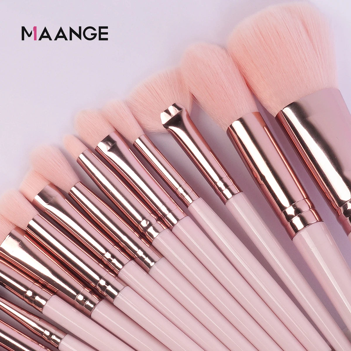 MAANGE 20-Pc Makeup Brush Set | Foundation, Eye & Face Brushes Makeup Brush Set QXL