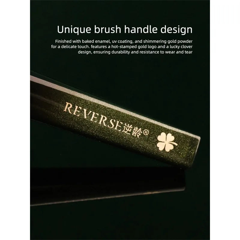 M91 Flat Round Foundation Brush | Wool Fiber Low-Absorption Foundation Brush QXL