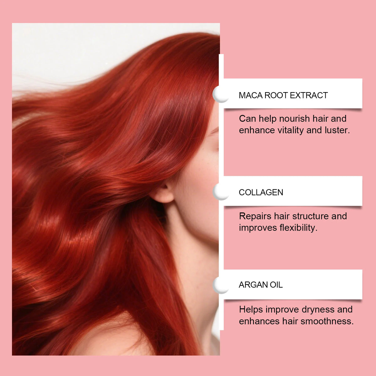 HOEGOA Color Depositing Hair Mask & Conditioner 90g Color Depositing Conditioner QXL