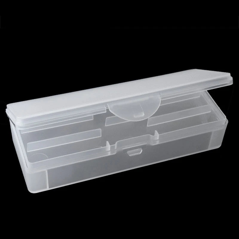 Double-Layer Nail Art Storage Box | Transparent Organizer Nail Art Organizer QXL 01