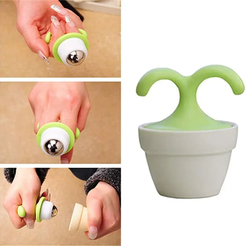 Ice Rollerball Eye Massager | Cooling Face & Neck Tool Face Roller Massager QXL