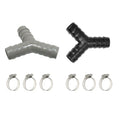 Y-Type Washing Machine Drain Hose Connector 8-Pc Set Drain Hose Connector QXL 8pcs