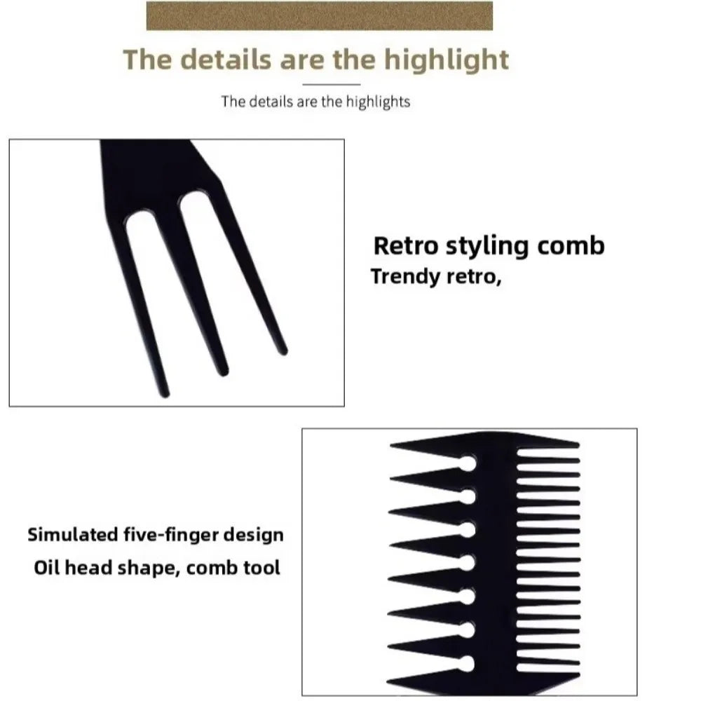 Double-Sided Anti-Static Hair Detangling Comb & Styling Brush Hair Detangling Comb QXL