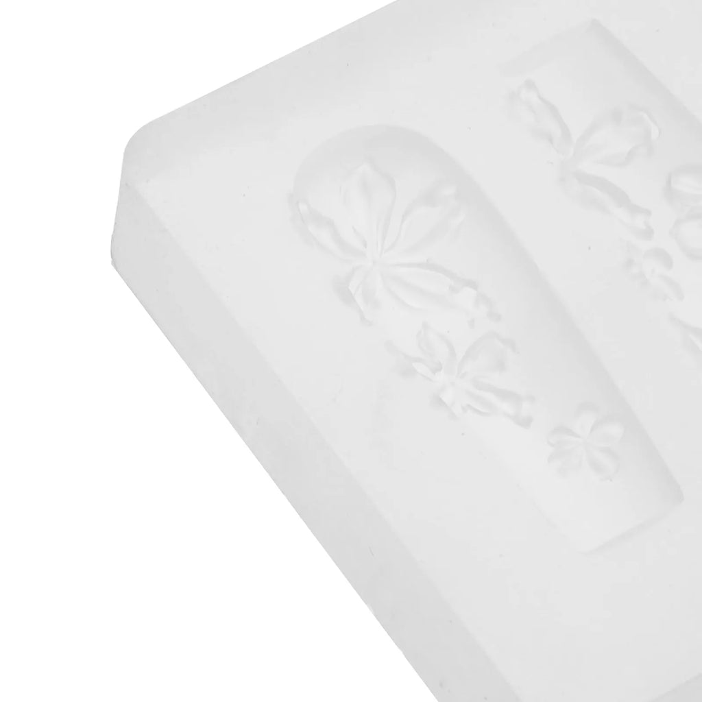 3D Flower Silicone Nail Art Mold | Reusable Floral Carving DIY Nail Art Mold QXL