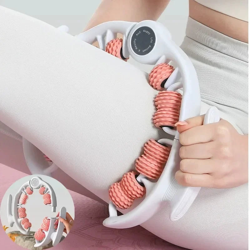 Manual Leg Roller Massager | Multi-Function Body Muscle Roller Body Roller Massager QXL