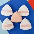 5-Pack Soft Makeup Sponge Puffs | Wet & Dry Foundation Blender Makeup Sponge Puff QXL WHITE 5pcs