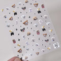 5D Kawaii Cat & Dog Nail Stickers | Embossed DIY Decals Nail Art Stickers QXL 1pcs TA234
