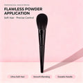 KOSSHOW Large Powder & Blush Brush | Full Face Finish Powder Makeup Brush QXL black