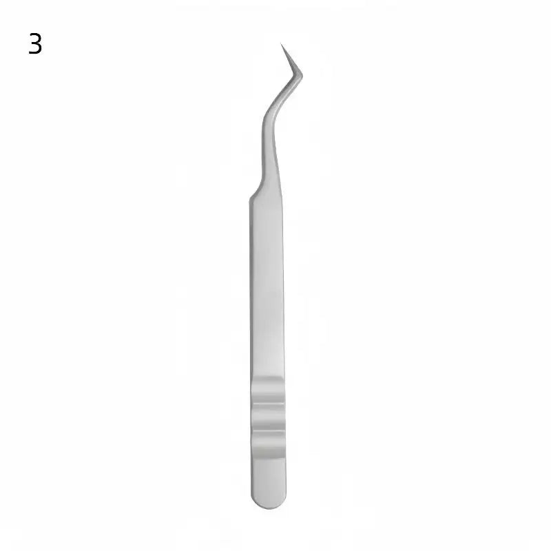 JCSYFAC High-Precision Eyelash Extension Tweezers Set Lash Extension Tweezers QXL 3