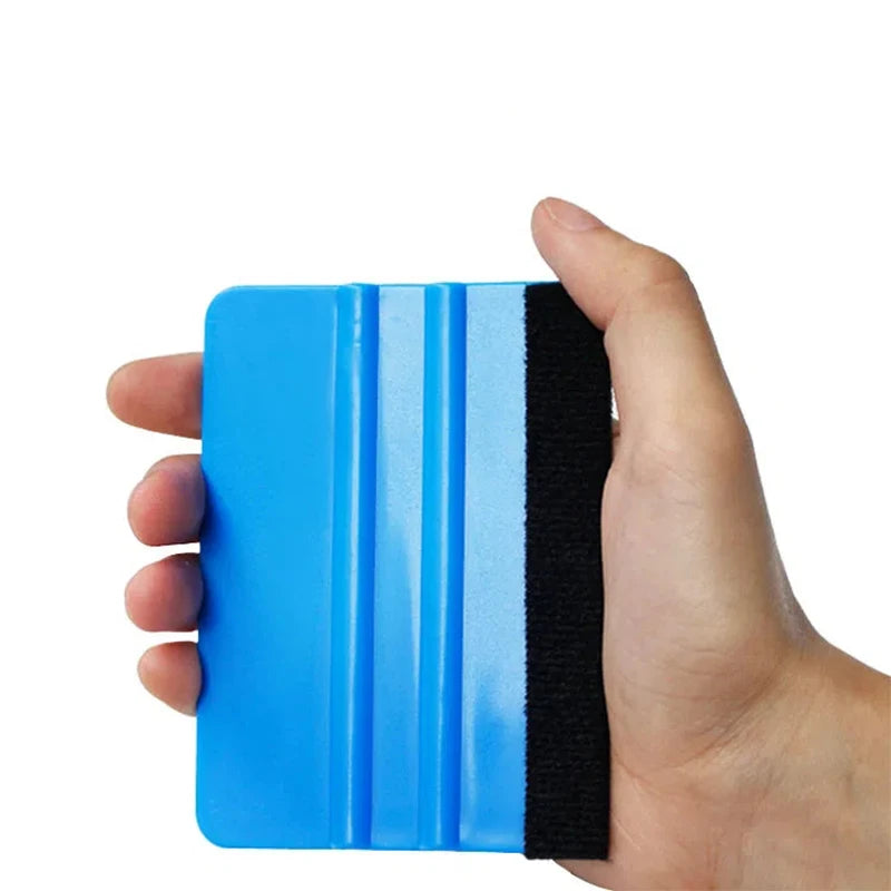 Felt Edge Vinyl Wrap Squeegee – Non-Scratch Car Film Tool Vinyl Wrap Squeegee QXL