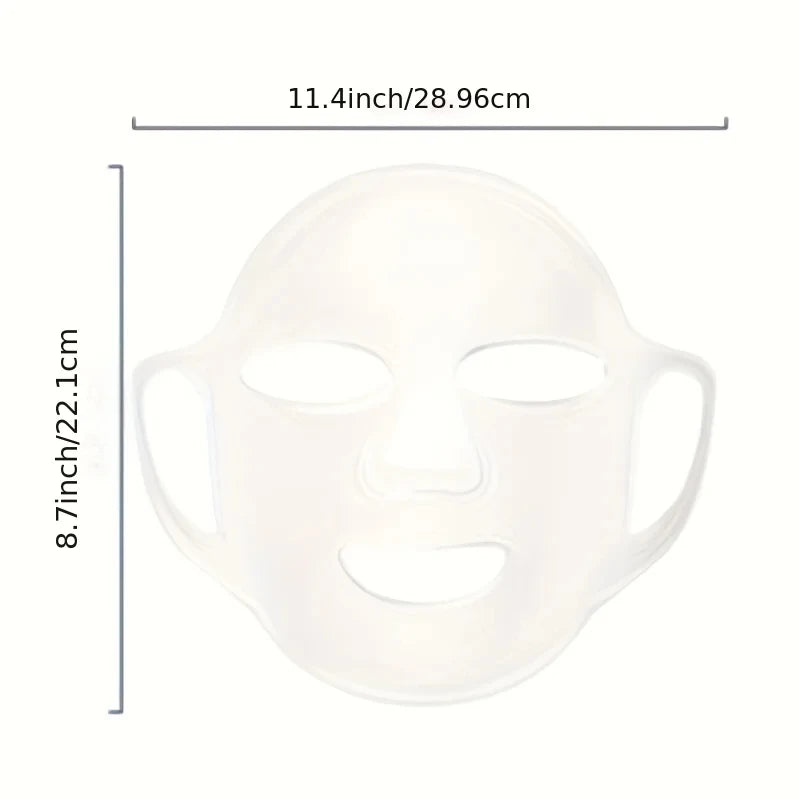 Reusable Silicone Face Mask Cover | Moisturising Skin Seal Silicone Face Mask QXL