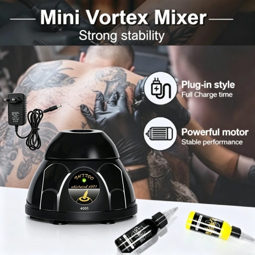 Mini Vortex Mixer 7000RPM – Tattoo Ink & Nail Polish Shaker Vortex Ink Mixer QXL
