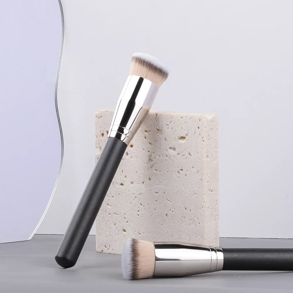 Angled Concealer Makeup Brush | Full Coverage Foundation Tool Concealer Makeup Brush QXL